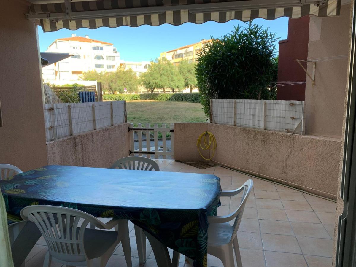T2 Climatise - Rdc & Belle Terrasse A Frontignan Plage Exterior foto